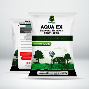 AQUA EX Quick Release Seaweed Extract Granule Organic Fertilizer Soil Conditioner for Plant Nutrition Agriculture from Thailand