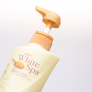 MISTINE WHITE SPA GOLD CAVIAR UV WHITE BODY  LOTION 400ML Youthful Anti-Aging Formula Rejuvenation Radiant Thai Lotion Cosmetic