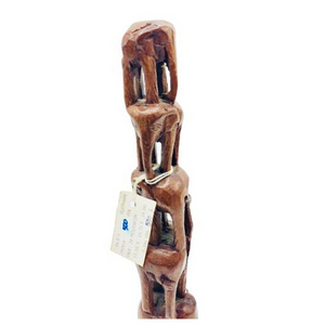 Best Seller of Thailand Natree Teak Elephant Wood Carving Handicraft Export Quality