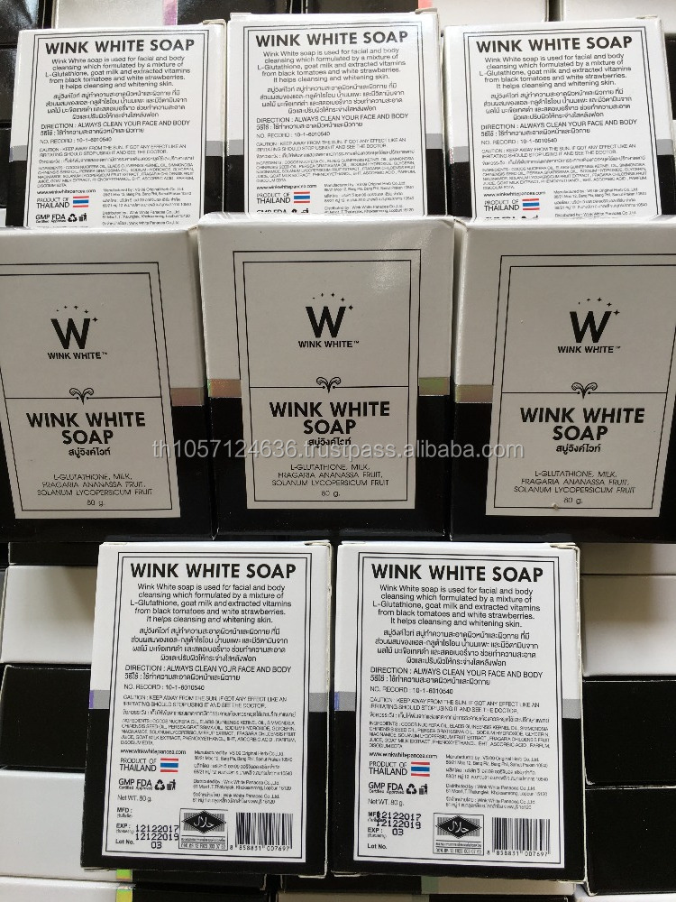 Wink White Gluta Pure White Soap Thailand 80 g.