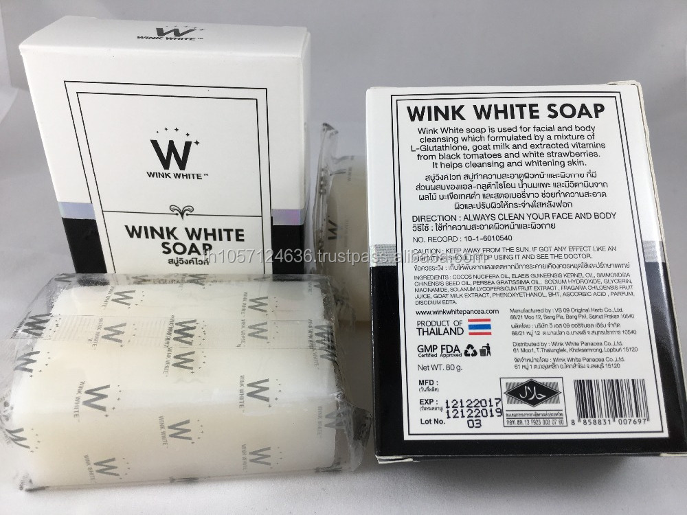 Wink White Gluta Pure White Soap Thailand 80 g.