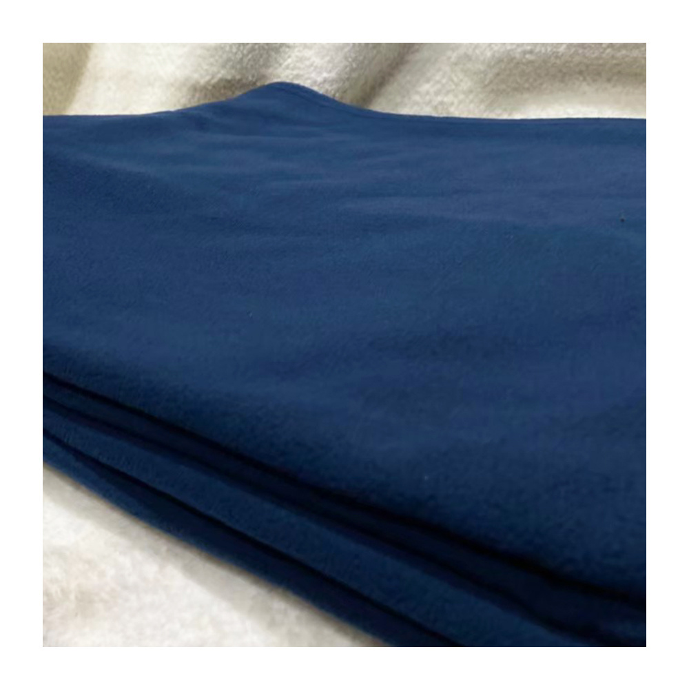 Best Quality Super Micro Flannel Fleece Fabric Shine Nany Color Soft and Comfortable for Blanket Bedding Winter