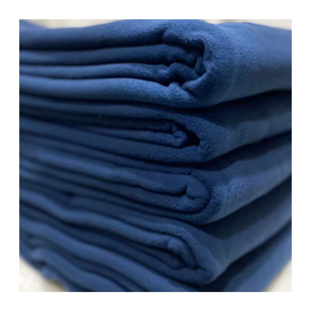 Best Quality Super Micro Flannel Fleece Fabric Shine Nany Color Soft and Comfortable for Blanket Bedding Winter