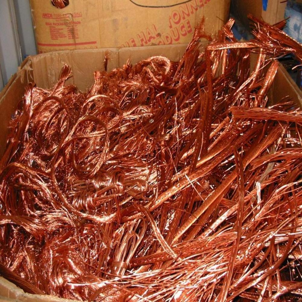 Mill Berry Copper Metal Scrap Wire Wholesale Cheap Waste Copper Scrap Copper Wire in Industry