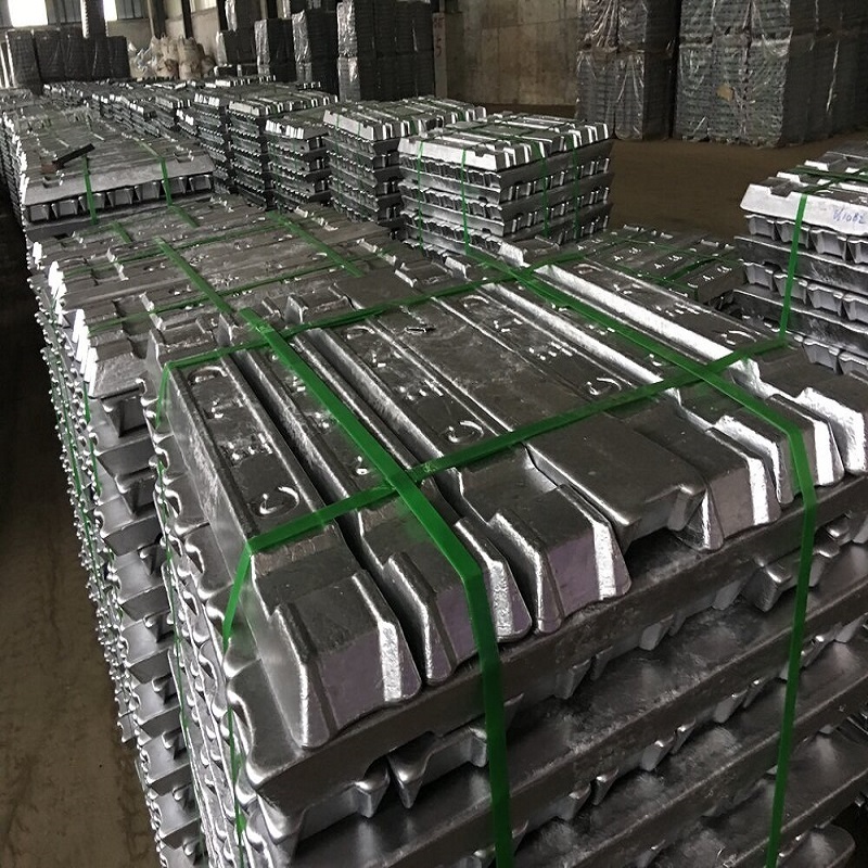 Top Quality 99.9% Aluminum Alloy Zinc Ingot Factory Wholesale Bulk Price Per Kg 99.7% Zinc Ingots with free shipping