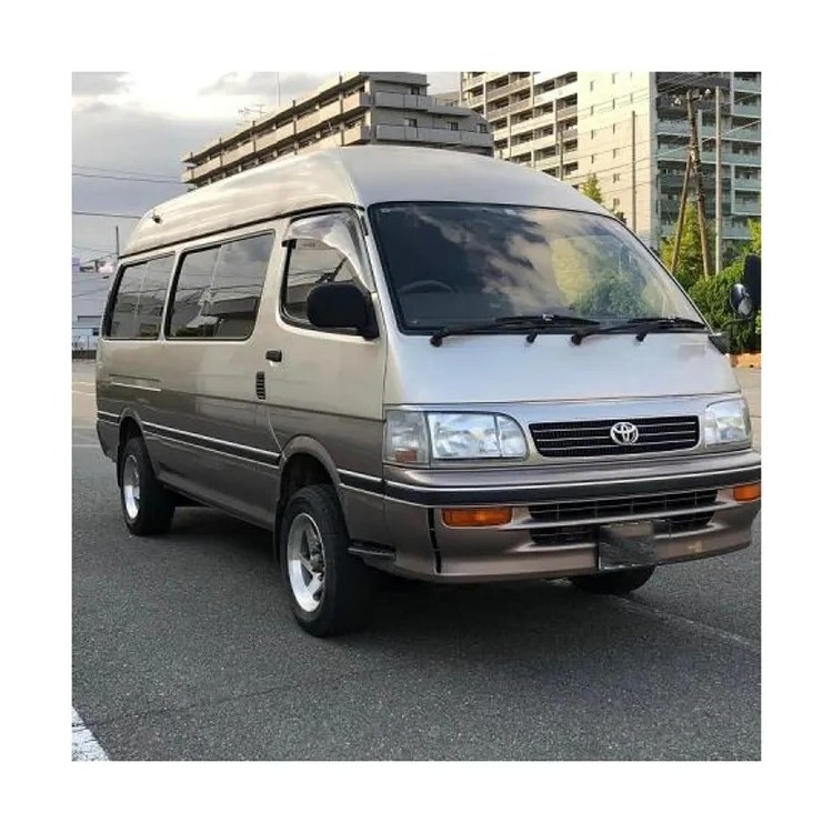 Gasoline Mini Bus Van Left Hand Drive 2TR 13-15 Seats Used Bus for Sale