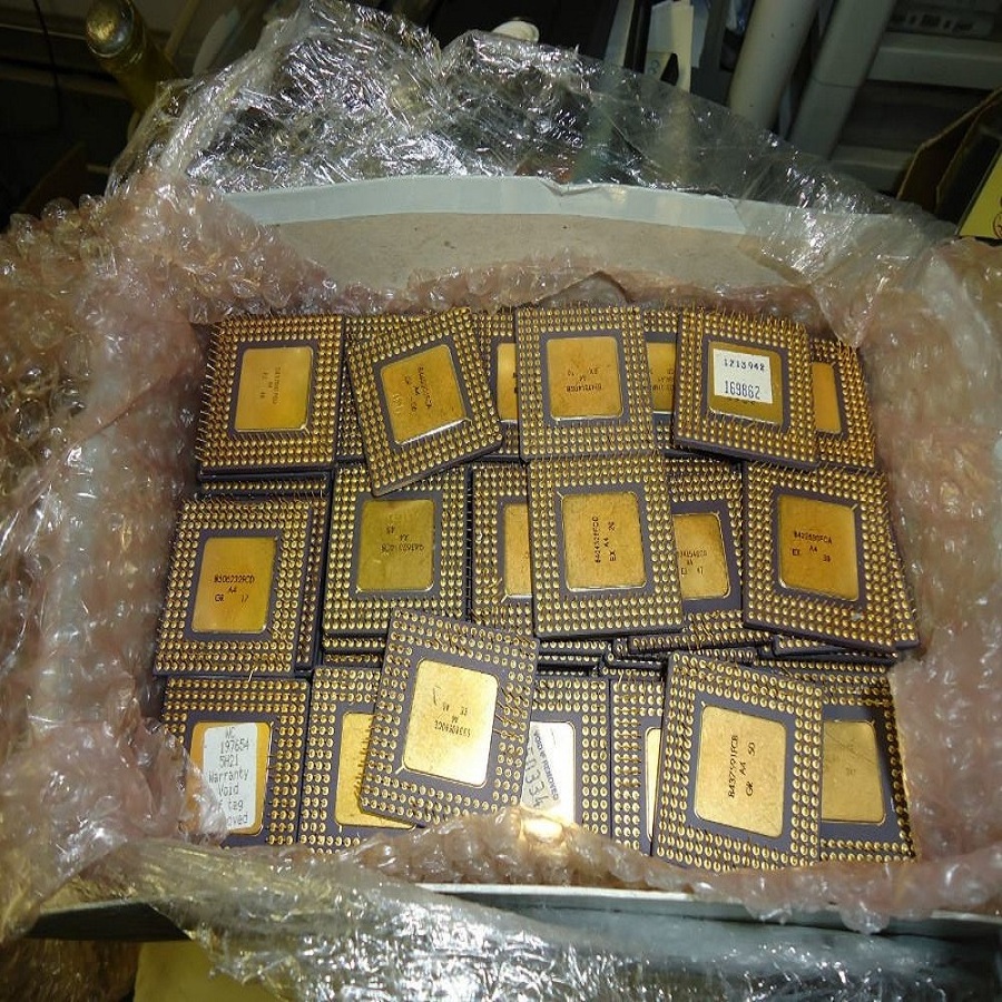 100% Intel Pentium Pro Ceramic CPU, CPU ceramic processor scrap for gold pins recovery Cheap CPU Scrap