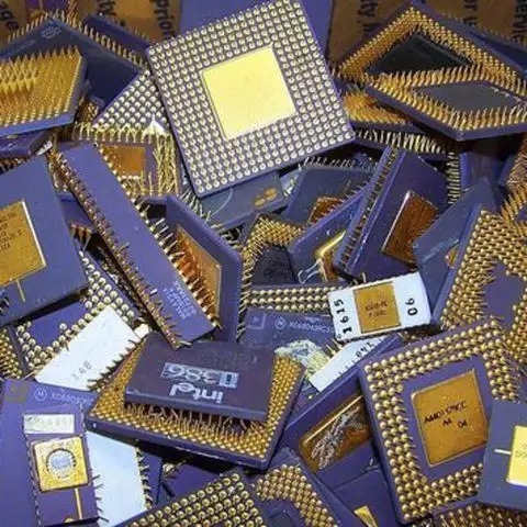 Trimmed Gold Finger CPU Ram scrap For Gold Recovery Stock available in Thailand