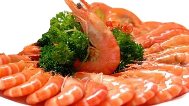 Thailand Black Tiger Shrimp, Prawn AA 700gm, Wild Catch Boston Lobster 350gm Whole Slipper Lobster