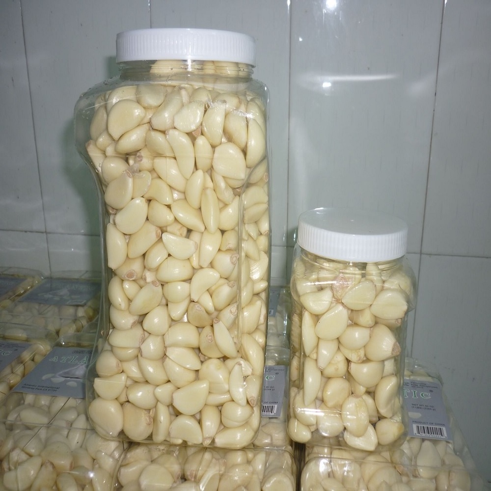 Well Customize Vacuum packed peeled fresh garlic