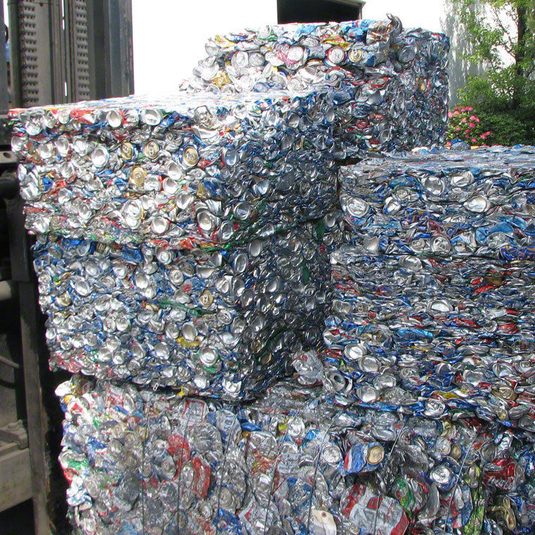 Small Aluminum Used Cans scrap for Beverage Beer in Bales