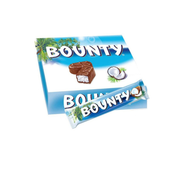 High Quality Bounty Chocolate, Coconut Filled Chocolate, 57gm, 24 Bars Box For Sale At Low Cost