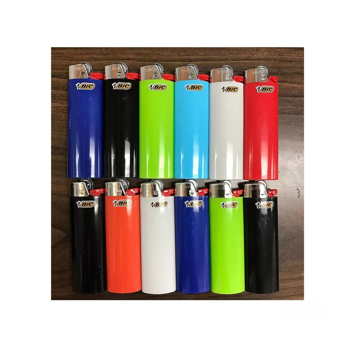 Original J6 Bic lighter tray of 50 /bic gas Lighter J25/J26 - Mini and Maxi J5 bic Lighters