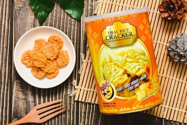 Thai Rice Cracker Grain Snacks Mini rice grain snack original flavor