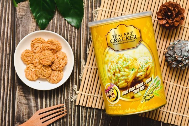 Thai Rice Cracker Grain Snacks Mini rice grain snack original flavor