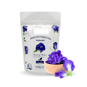 New Herbal Dried Butterfly Pea Fragrance Dry Flowers Purple Tea Packaging Wholesale Dried Blue Butterfly Pea Flower Tea