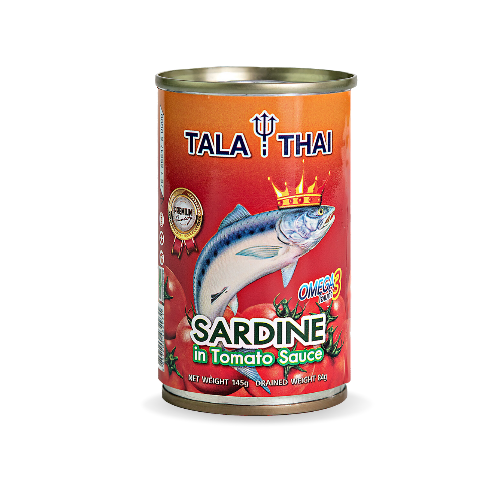 155g Sardine Seafood  in Can Tin Fish for Manufacturer Body Style Weight Shelf Origin Thailand Variety Product ISO Place Mo