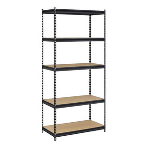 Amazon Hot Sale 48 x 18 x 72 Inch Basics Medium Duty Metal Storage Boltless Rivet Shelving MDF Board Particleboard Shelf