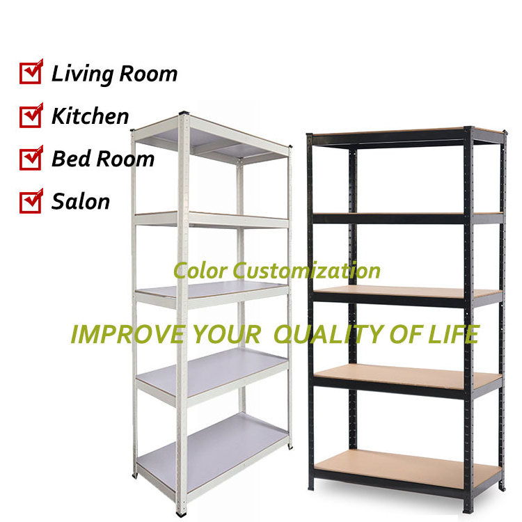 Slotted angle galvanized steel boltless storage shelf/shelving/shef unit