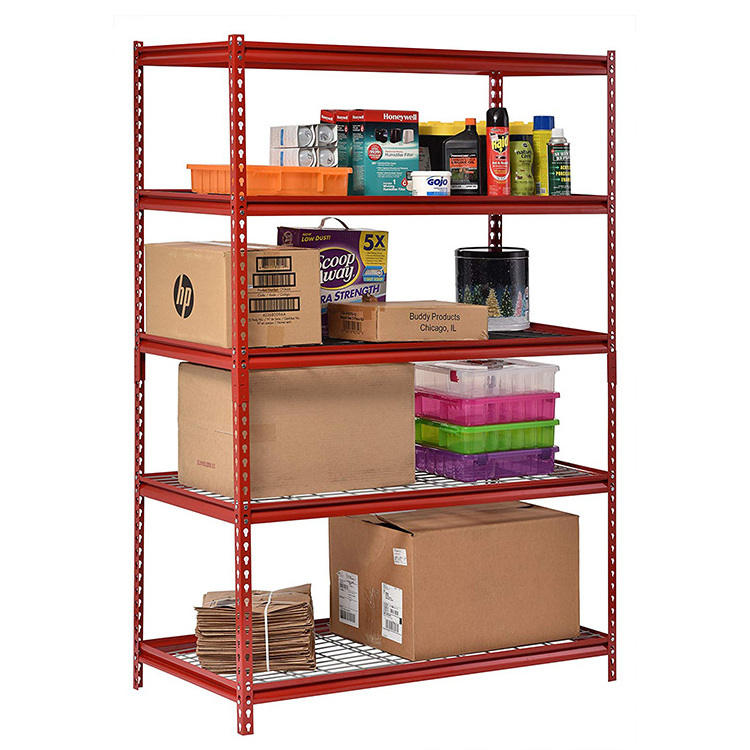 5-tier Adjustable Metal Shelving Unit Utility Garage Storage Rack Heavy Duty Shelves Multipurpose Organization Shelf