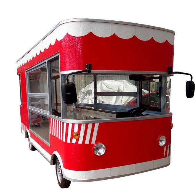 Cheap Scooter Trailer Mobile Food Vending Trailer Custom Design Stainless Steel Mobile Ice Cream Food Truck