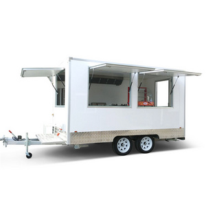 2022 Popular Street Outdoor Fast Food Carts Crepe Food truck with Snack mobile kitchen cooking equipments price