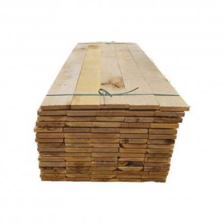 Factory Unfinished Solid Wood Plank Blocks Pine Lumber Board Timber