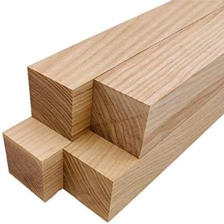 Factory Unfinished Solid Wood Plank Blocks Pine Lumber Board Timber