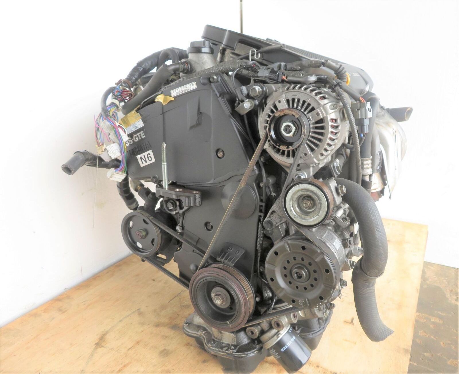 Japanese good condition used car auto gasoline engine 3S GTE  engine and Transmission sale