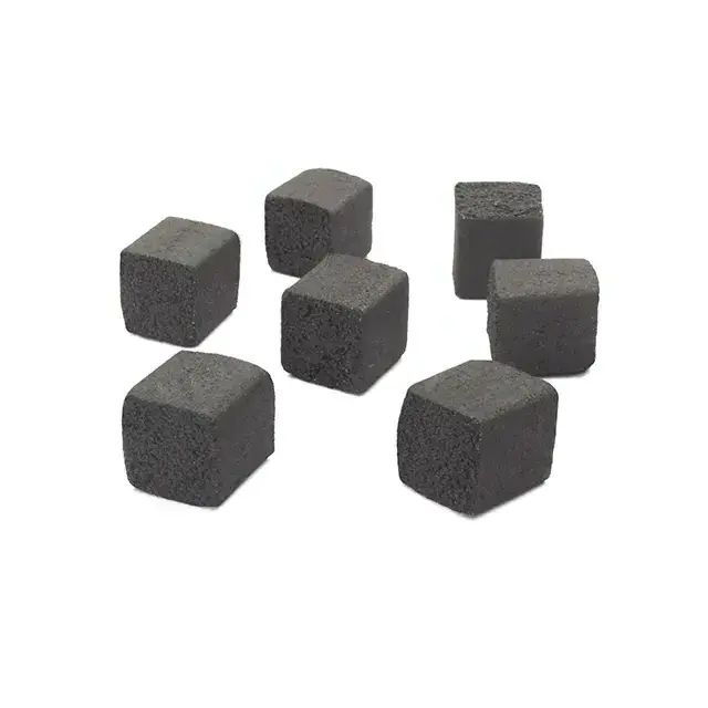 Wholesale Hookah Quick-burning High Quality Low Ash Coconut Shell 25*25*25 Shisha charcoal Hookah Charcoal Cubes