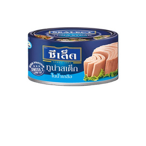 Best Seller Premium Food Product From Thailand SEALECT Tuna Steak In Spring Water Size 165 g x 4  Canned Fish Ready To Eat