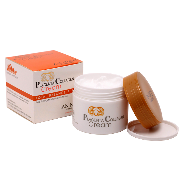 Australian Placenta Collagen Face Creams For Wrinkle Reduction, Providing Extra Firming, Moisturizing, And Whitening, 100 ML.