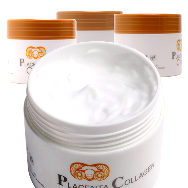 Placenta Collagen Face Cream Mead In Australia, Provides Extra Firming, Moisturizing, And Whitening Effects. 100 ML Size.