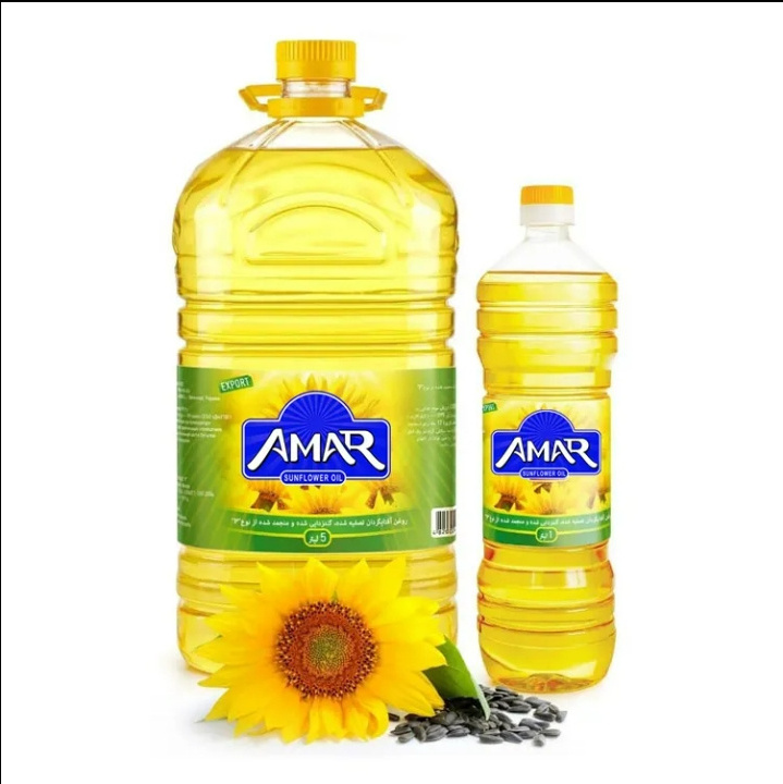 Wholesales Sunflower oil 100% Pure nature  Vegetable Oil Pure  Quality 5L 1.32 Gallon Excellence Bulk Supplier