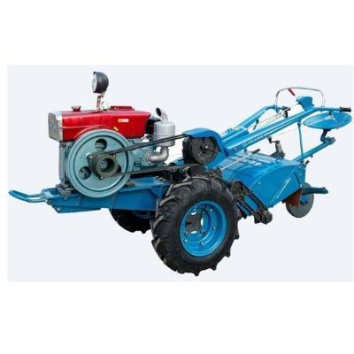 Two wheels tractor walking tractors 18hp rotary tiller plough trailer provide