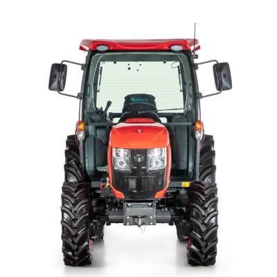 50hp EPA lawn mower 4x4 small tractor with front end loader backhoe Kubota tractors trucks agriculture mini farm tractor