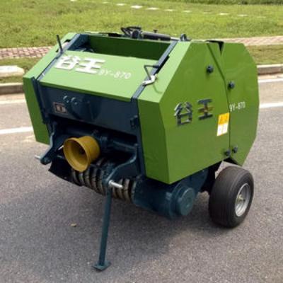 Tractor mounted PTO mini round hay straw baler machine small hay baler for sale