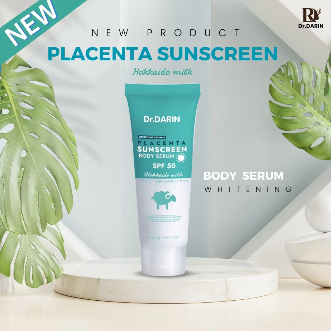 Cheap Price Body Cream Placenta Sunscreen Body Serum SPF50++ Hokkaido Milk Whitening Body Serum Smooth Calluses from Thailand