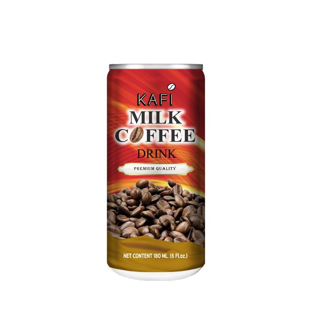 Wholesale Beverage Kafi Milk Coffee Ready to Drink Canned Espresso Flavors 180 ml. Energy Drink Made from Thailand