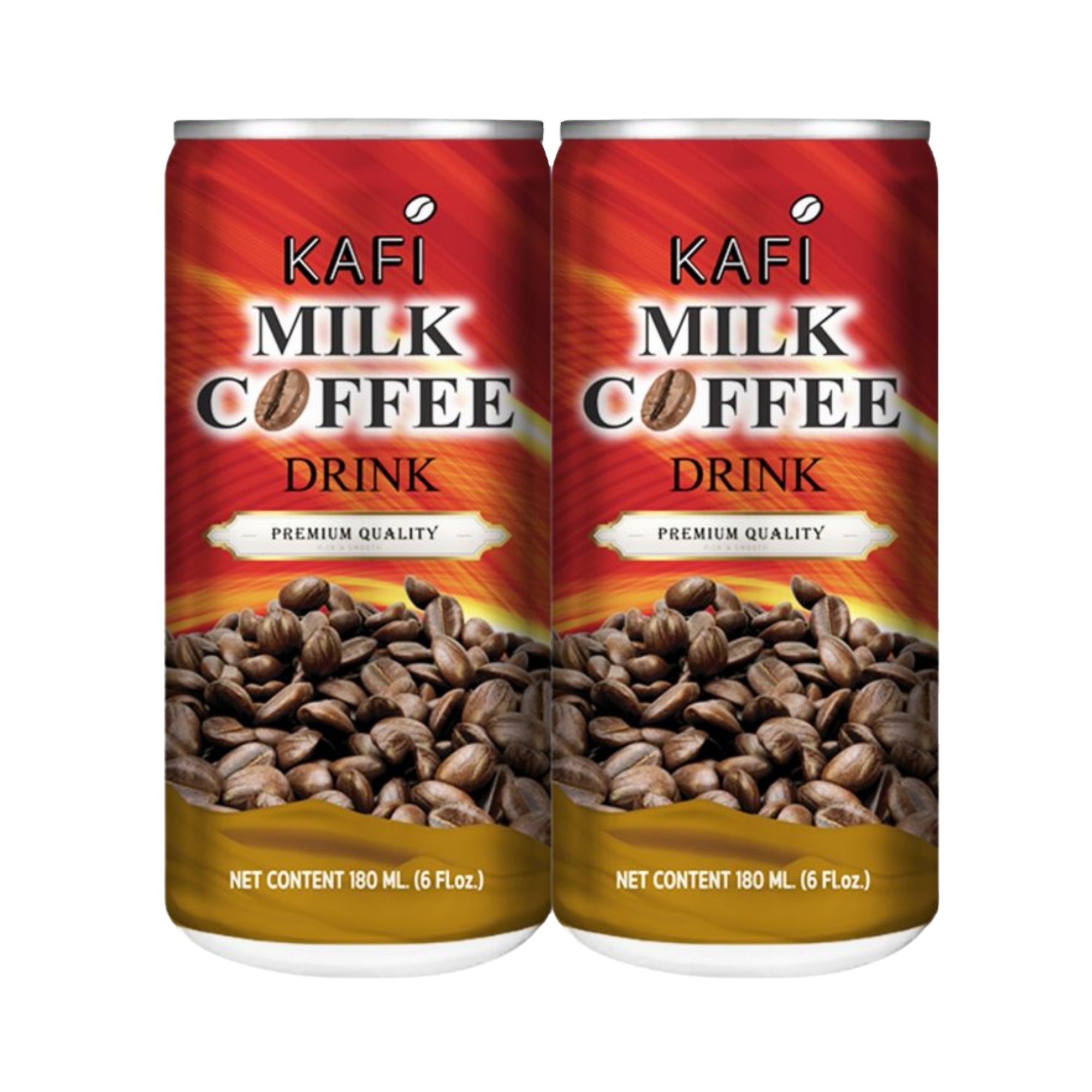 Wholesale Beverage Kafi Milk Coffee Ready to Drink Canned Espresso Flavors 180 ml. Energy Drink Made from Thailand