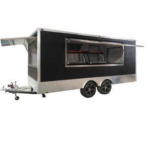 Trailer Food Truck With Full Kitchen Mobile Bar Horse Trailer Concession Food Truck Mobile Food Trailer