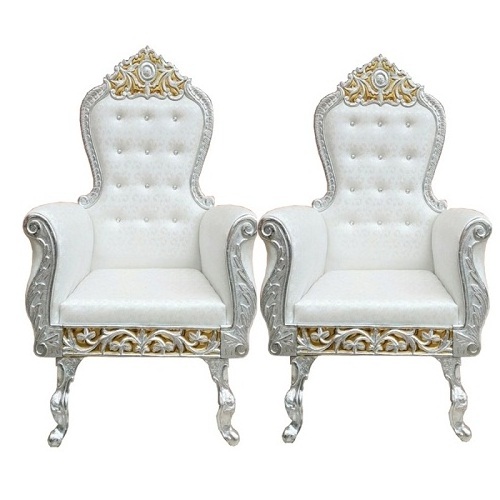 Comfortable high quality wedding boutique royal throne chair