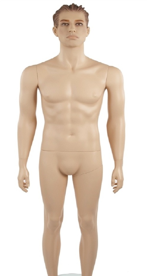 Fashion muscular men muscle mannequin standing dummy full body male mannequin torso