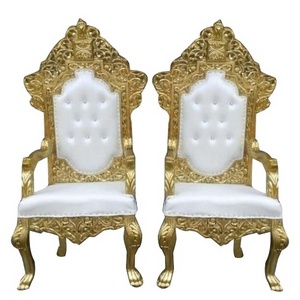 Comfortable high quality wedding boutique royal throne chair