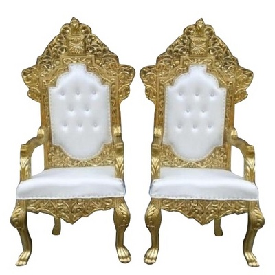 Comfortable high quality wedding boutique royal throne chair