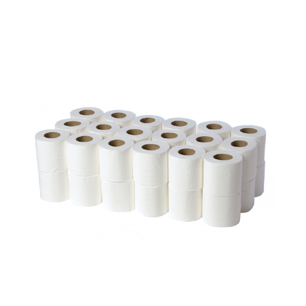 Wholesale 3 ply eco friendly water dissolving toilet paper- toilet paper bathroom tissue rolls - 6 Pack of 18 Family Rolls