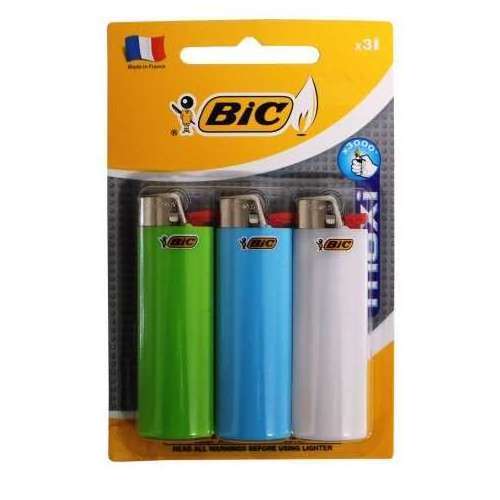 Original Mini and Maxi bic Lighters J6 Bic lighter tray of 50 /bic gas Lighter J25/J26