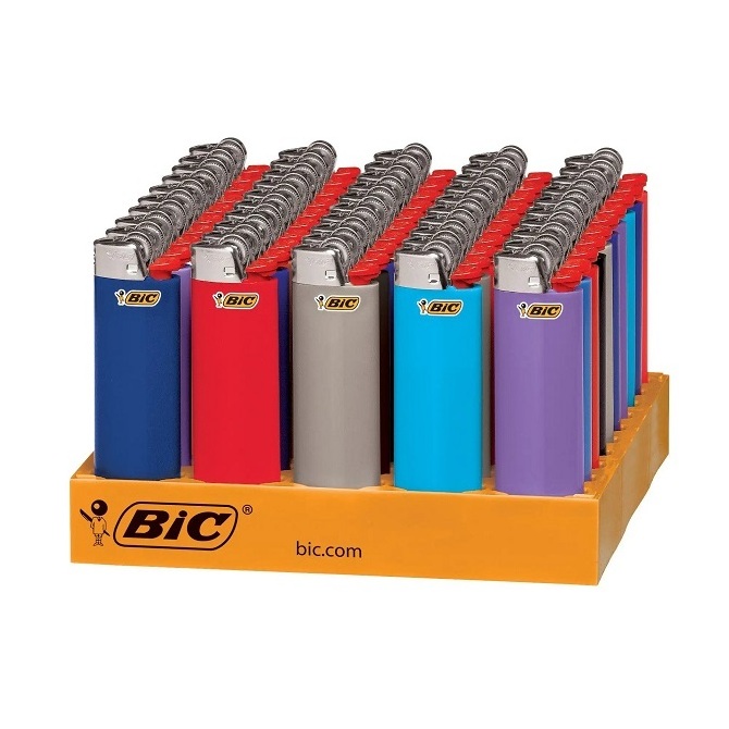 BIC Lighters Classic Full Size Lighter Maxi Full Size | France Lighter Pack Of 50 Wholesale Lot Class