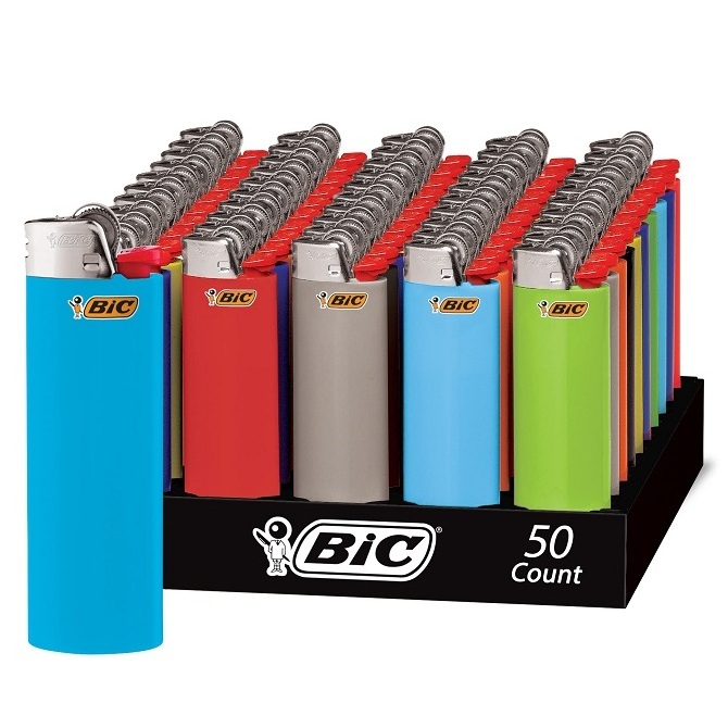 Famous Brand Flame Lighter | 	Bic lighter |Upgraded Holder Lighter+OEM Customized Picture Logo Style