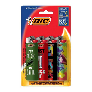 BIC Lighters Classic Full Size Lighter Maxi Full Size | France Lighter Pack Of 50 Wholesale Lot Class